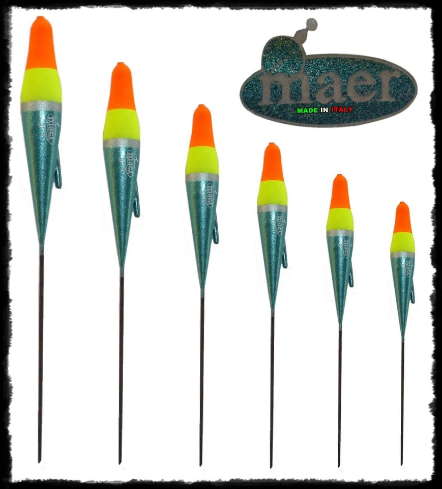 GALLEGGIANTE AFFUSOLATO DA PESCA TROTA LAGO RECUPERO TREMARELLA STRISCIO