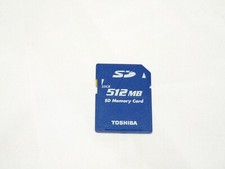 Toshiba 512mb SD-M512 SD Camera Memory Card