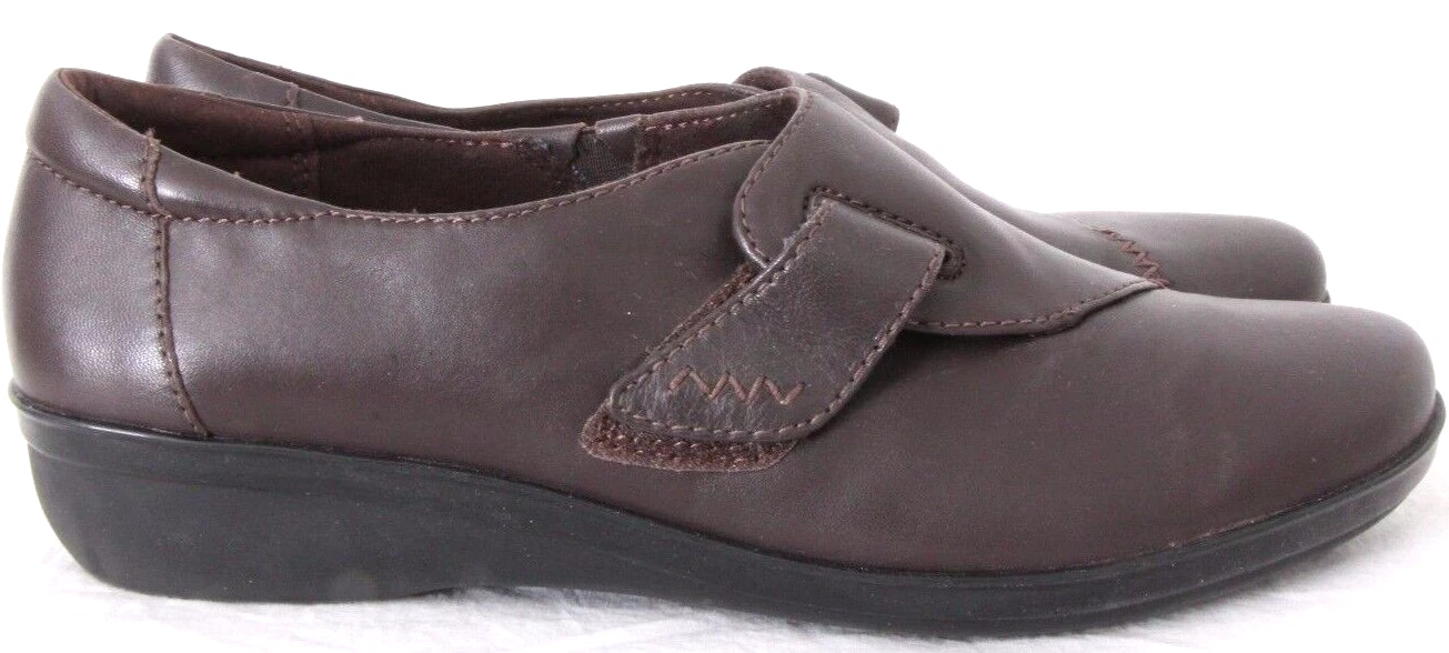Scarpe mocassini Clarks Collection 15807 cinturino regolabile moc ballerine donna US 9 M