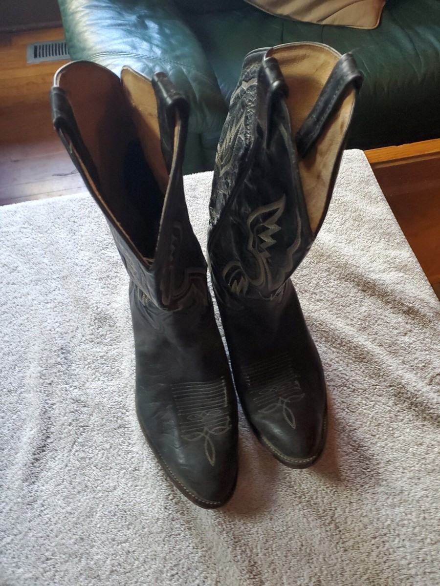 Tony Lama 6250 Mens Goat Skin Leather Cowboy Boots Size 11D  display picture 1
