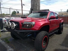 fits Toyota Tacoma 2005 2016 Curved bar bracket 50"  Light Mount bar led light  