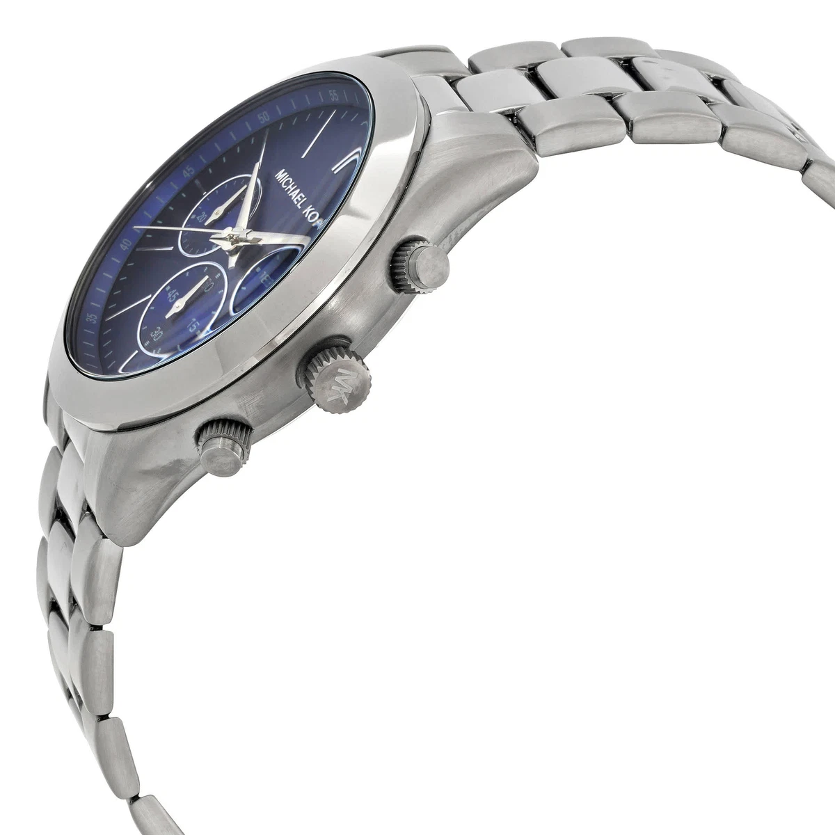 Michael Kors Slim Runway Chronograph Quartz Navy Dial Men s Watch MK8987