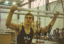 Silvio Kroll - Turnen - Autogrammkarte / Postkarte