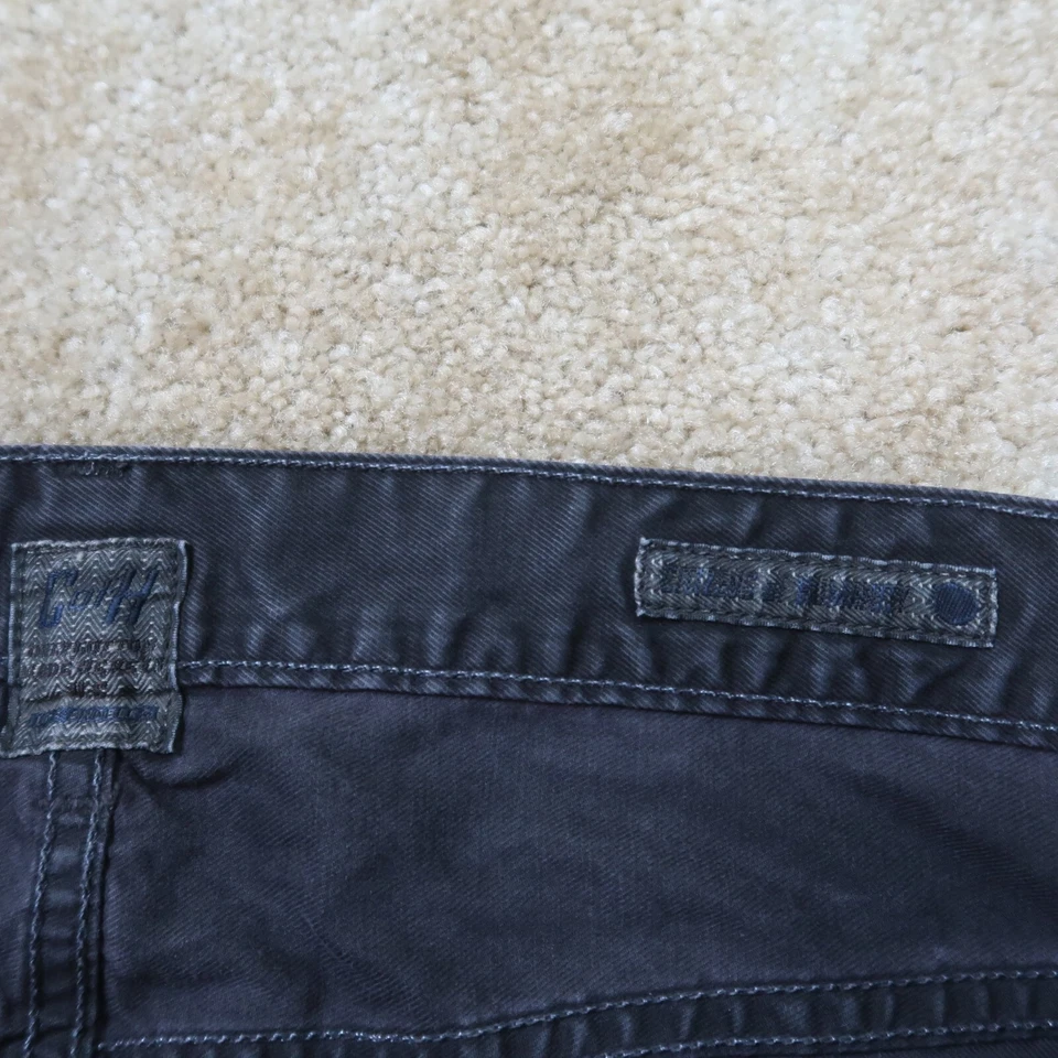 Pantalones chinos Citizens of Humanity pierna recta para hombre 34x34 negros C de H Foto 4 de 4