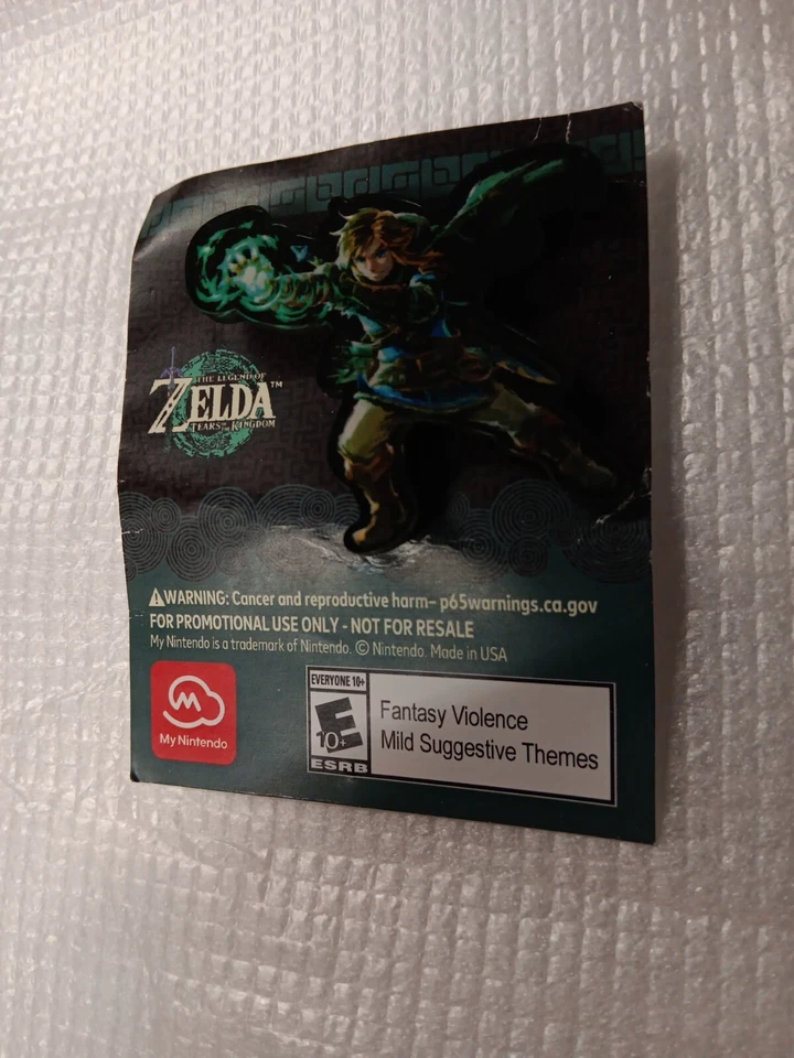 The Legend of Zelda: Tears of the Kingdom PAX EAST 2023 Limited Pin Nintendo - Image 2 of 2