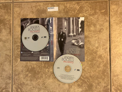 Andrea Bocelli: Vivere: Live in Tuscany (DVD, 2007) No Case No Tracking #AD563