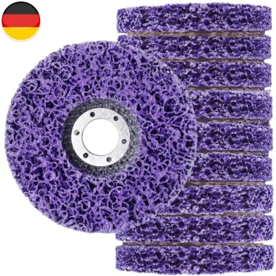 10x 125mm Rostio CSD Scheibe Lila CBS Grob-Reinigungsscheibe Winkelschleifer DE - Bild 1 von 4