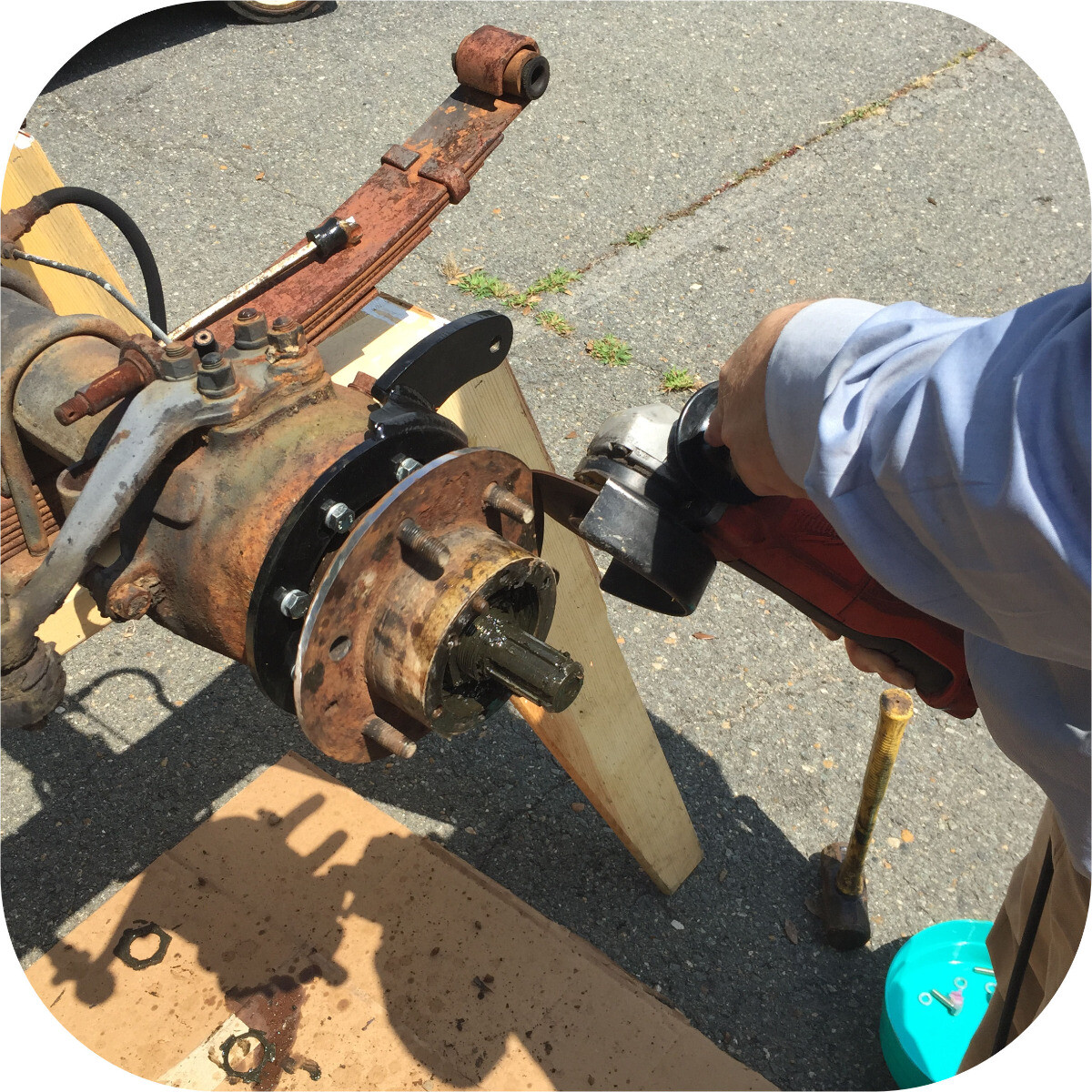 Front Disc Brake Conversion Kit for Toyota Land Cruiser FJ40 FJ45 FJ55 Drums eBay