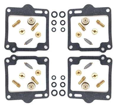 4x Kit de réparation de carburateur pour KAWASAKI KZ 1100 A Axe Z 1100 ST 1981-1 - Photo 1/2