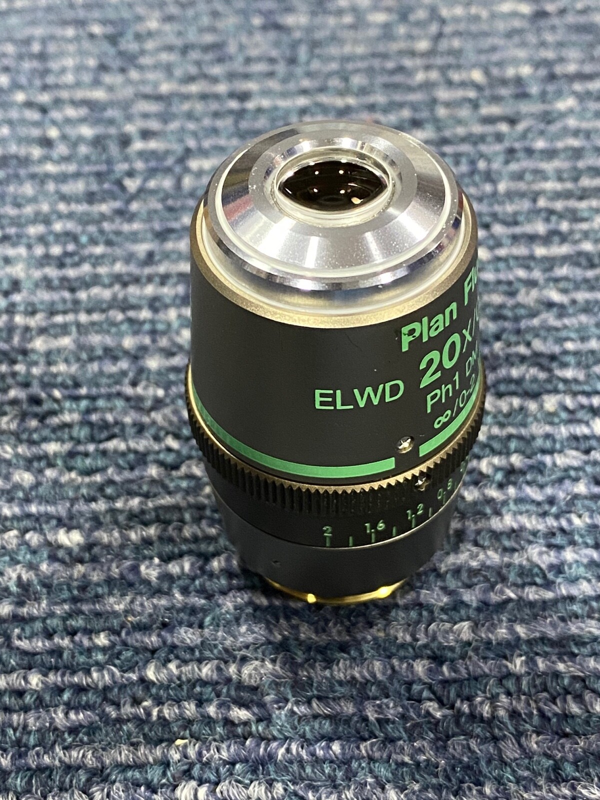 Nikon Plan Fluor ELWD 20X/0.45 Ph1 DM , ∞ /0-2 WD 7.4 objective | eBay