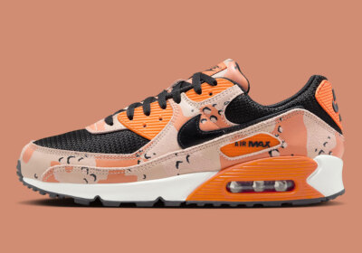 Nike Air Max 90 PRM Camo Pack Safety Orange Bio Beige Phantom
