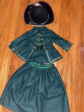 American Girl Felicity s Retired Wool Green Riding Outfit