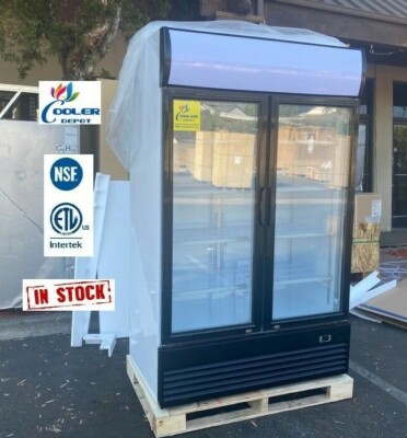 New Commercial Merchandiser Refrigerator Flower Beer NSF ETL 110V
