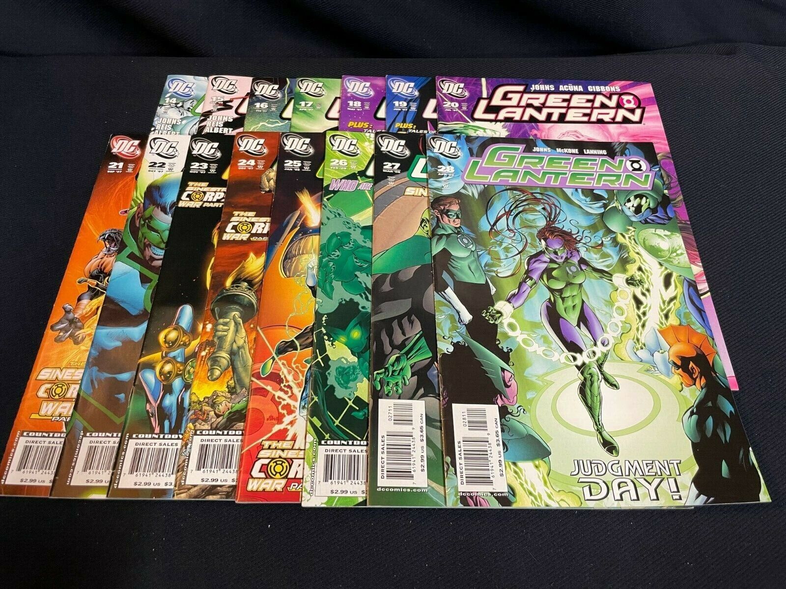 Green Lantern (2005) #14-28; 15 books; Sinestro Corps War; Star Sapphire