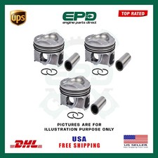 Juego de 3 piezas de pistón y anillos STD PARA MOTOR DE GASOLINA FORD M1DA 1.0 ECOBOOST - Nuevo