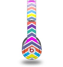 Skin for Beats Solo HD Headphones Zig Zag Colors 04 by WraptorSkinz