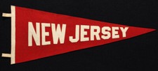 Rutgers, State University New Jersey RARE 1930's Pennant College Scarlet Knights