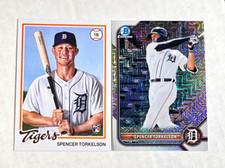 SPENCER TORKELSON LOT OF 2 2022 Bowman Chrome MOJO MEGA BOX SP RC + Archives RC!