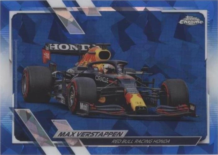2021年 F1 マックス・フェルスタッペン トレーディングカード 2021 Topps Chrome Sapphire Edition Formula 1 - Max Verstappen #98