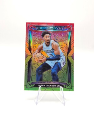 Jaren Jackson Jr. 2023-24 Panini Obsidian Reggae Flood SP /75 #22 Grizzlies