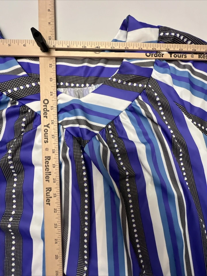 Vestido de patio vintage Granda Muumuu para mujer Plus 2X (42-44) vestido plumero casa Foto 3 de 4