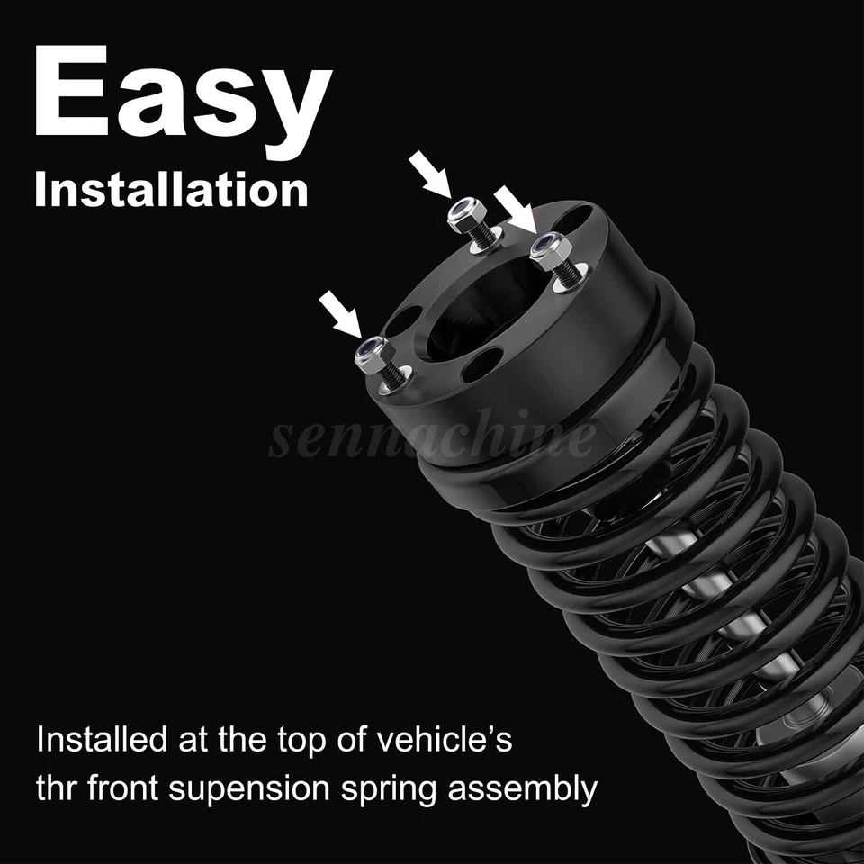 3" Front 2" Rear Leveling Lift Kit For 2003-2024 Toyota 4Runner 07-15 FJ Cruiser - Imagem 3 de 4