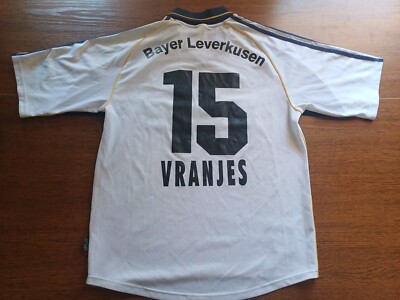 Adidas Bayer Leverkusen 2000/01 Away Football Soccer Jersey #15