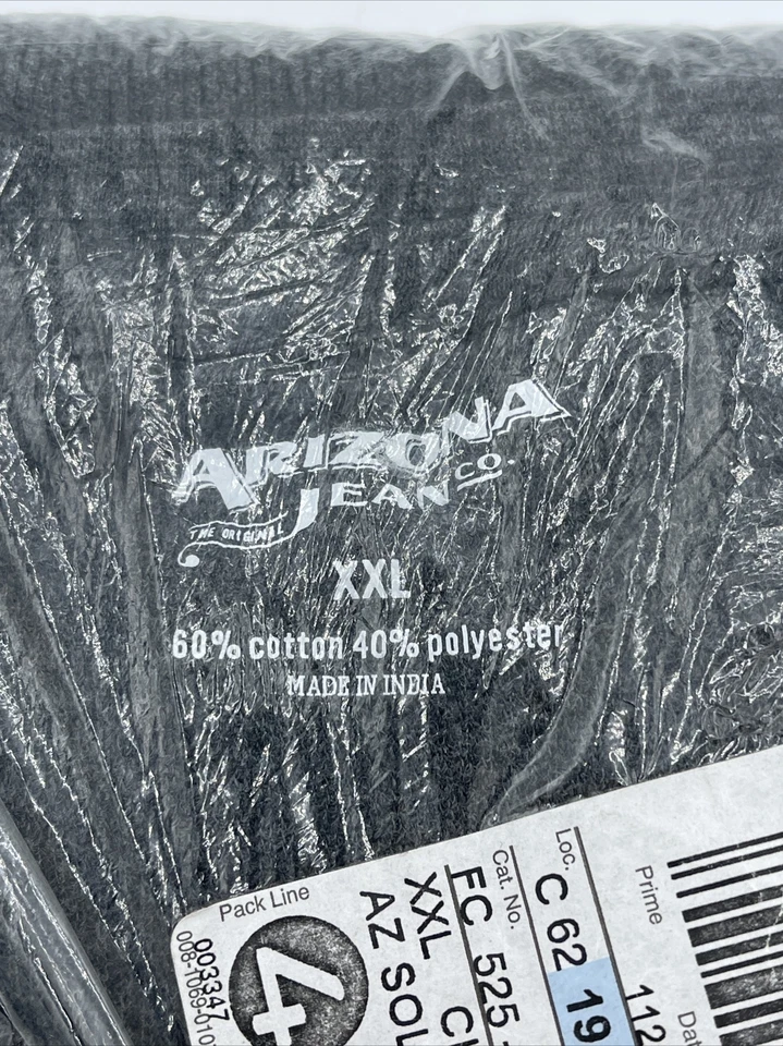 男式亚利桑那圆领长袖保暖上衣白色 XXL 内衣 Garmer 冷 — 第 2/4 张图片