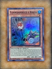 Yugioh Floowandereeze & Robina BODE-EN013 Super Rare 1st Ed NM