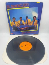 El Sindicato Ataca Zapateando LP 1986 Nataro Records 818 Latin Merengue Vinyl