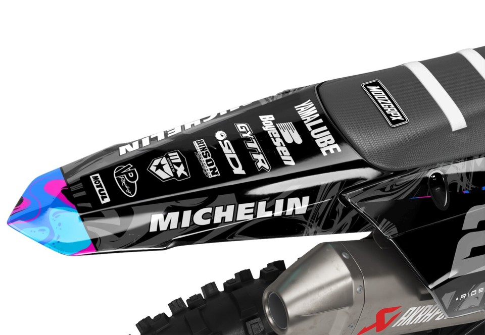 Kit De Décalcomanies Graphiques Pour Yamaha YZ450F 2023-2025 - Design Personnalisable