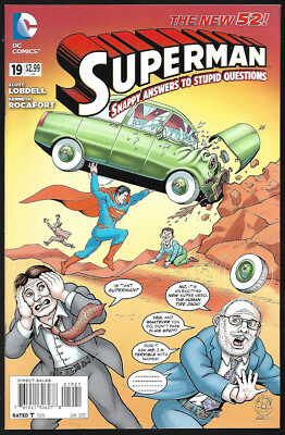 DC Modern Age : Superman #19 (Al Jaffee) MAD Variant (Alfred E. Neuman)