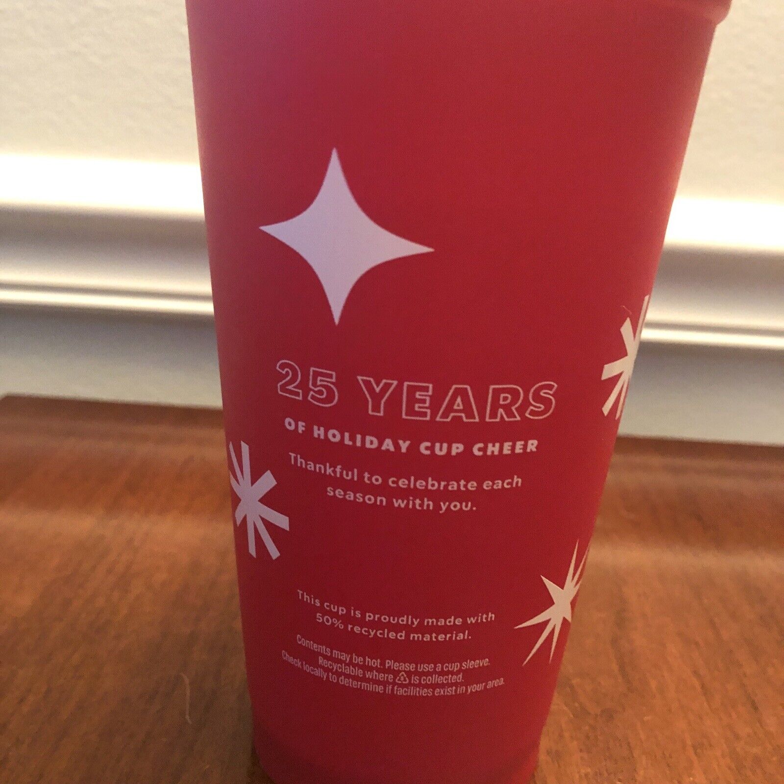 Celebrating 25 years of Starbucks (mostly) red holiday cups