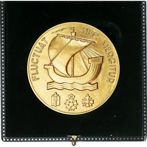 [#1023135] Frankreich, Medaille, Ville de Paris, Fluctuat nec Mergitur, 2015, De - Bild 1 von 2