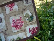 Waist apron or half apron for gardening, crafting, foraging and more.