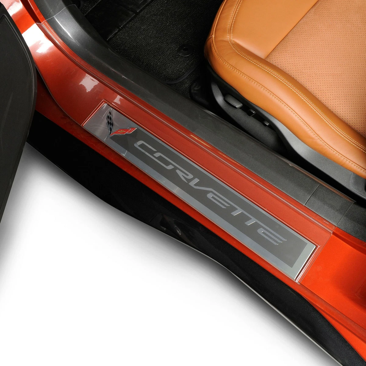 Corvette door sill protectors outlet