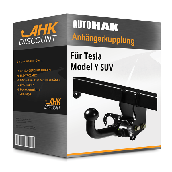 für Tesla Model Y SUV 03.2019-01.2025 Auto HAK AnhäNgerkupplung Abnehmbar AHK-image