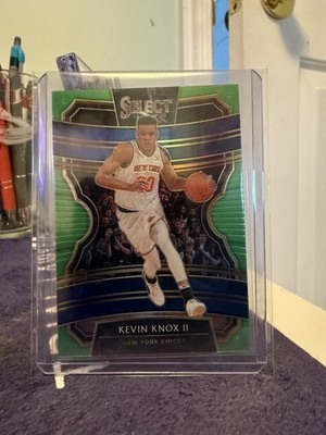 2019-20 Panini Select #75 Kevin Knox 2nd Year Rare Neon Green Prizm SSP /75 1153