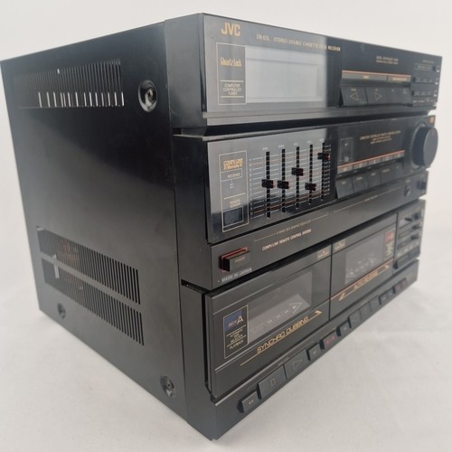 JVC DR-E5L Stereo Double Cassette Deck Receiver
