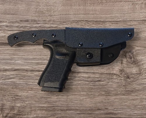 Glock 19 17 22 And Other Med Frames. Comes With Knife And Sheath. Reversible - Picture 1 of 2