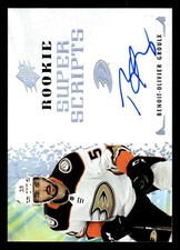 2021 SPX BENOIT-OLIVIER GROULX RSS-BG MINT ROOKIE SUPERSCRIPTS ANAHEIM DUCKS