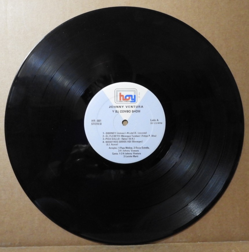 JOHNNY VENTURA Y SU COMBO "El Que Venga Atras Que Arree!" 1976 (HOY) VG+/EX!