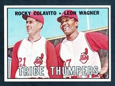 1967 TOPPS Baseball #109 TRIBE THUMPERS NRMT