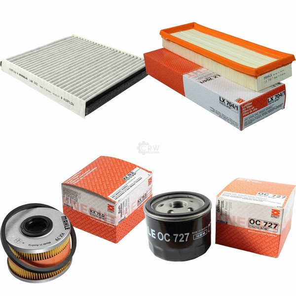 Mahle Set Filterpaket FüR Renault ScéNic I GroßRaumlimousine 1.9 Dti-image