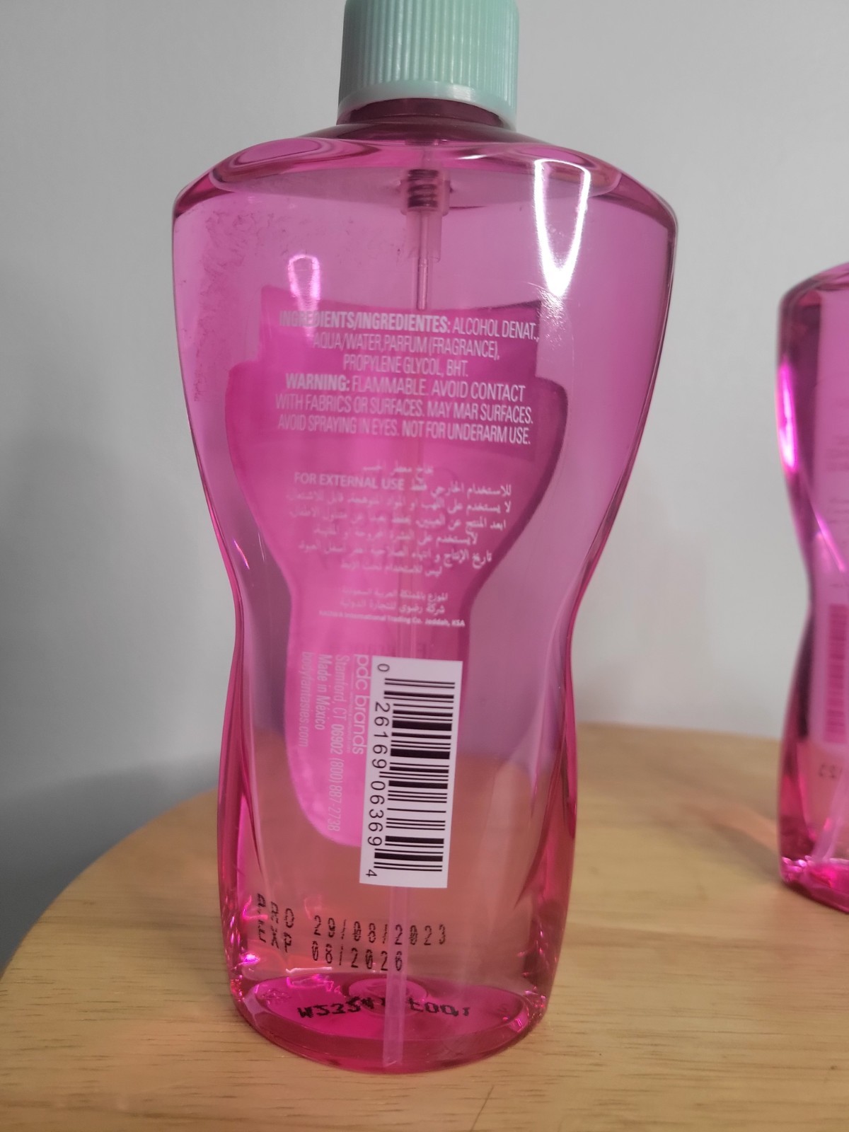 2 Body Fantasies COTTON CANDY Fragrance Perfume Mist Body Spray 8oz Each RARE