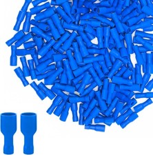 200PCS 4.8mm 0.187 Quick Disconnect Spade Terminals 16 14AWG Vinyl Insulated