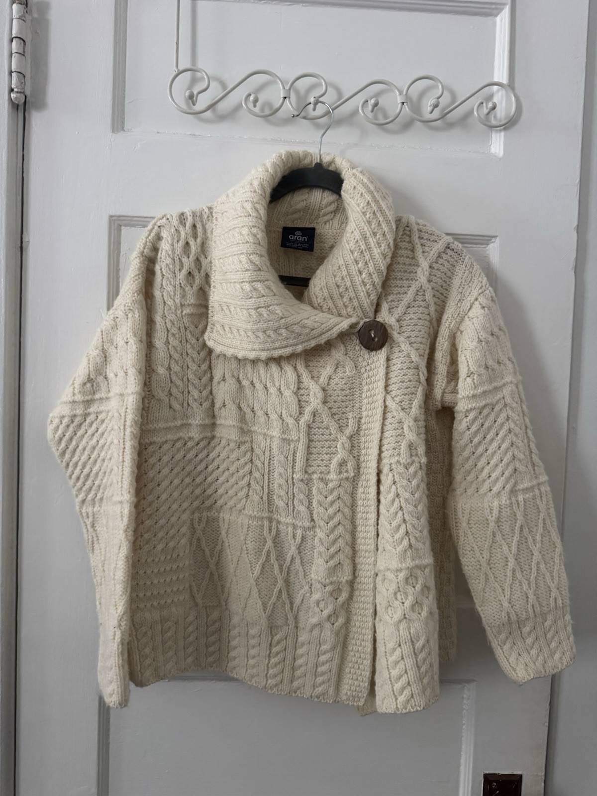 Aran Wool Sweater - image 1