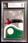 2001 U D Golf Tour Treads Tiger Woods #TT-TW RC BGS 8NM-MT + 2001 U D Golf #1 RC