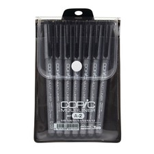 Copic Multiliner Inking Pen Set A-2 Pigment Waterproof Archival Japan