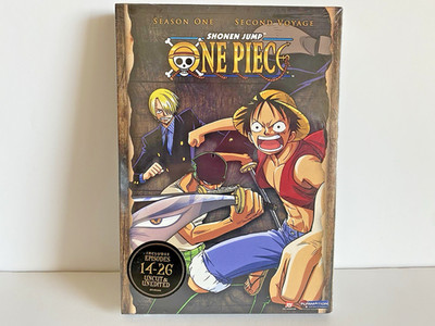 One Piece Season One Second Voyage: Episodes 14-26 NEW SEALED